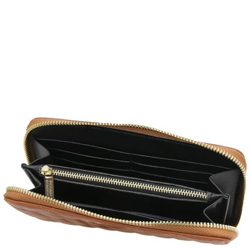 Penelope - Exclusive zip around soft leather wallet